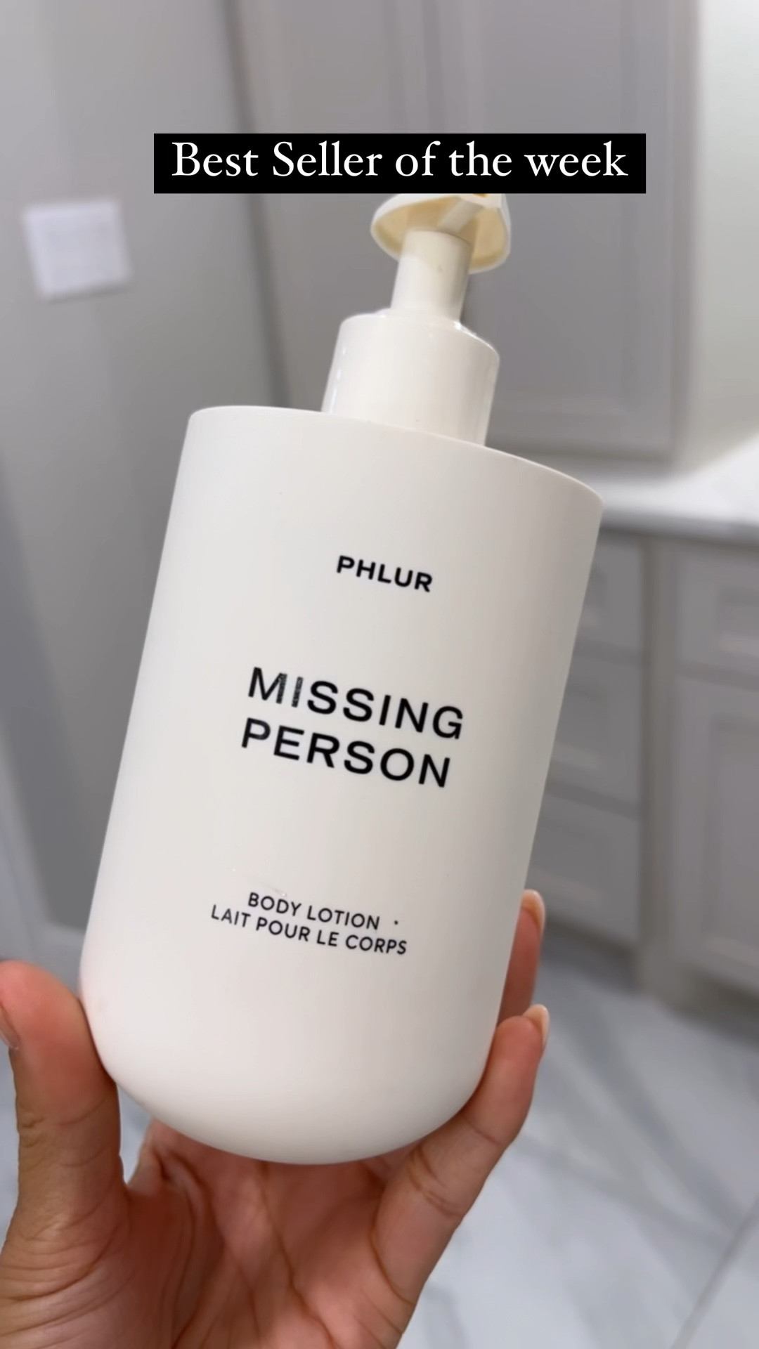 Best Sellers of the Week Missing Person Body Lotion 

#LTKtravel #LTKActive #LTKbeauty