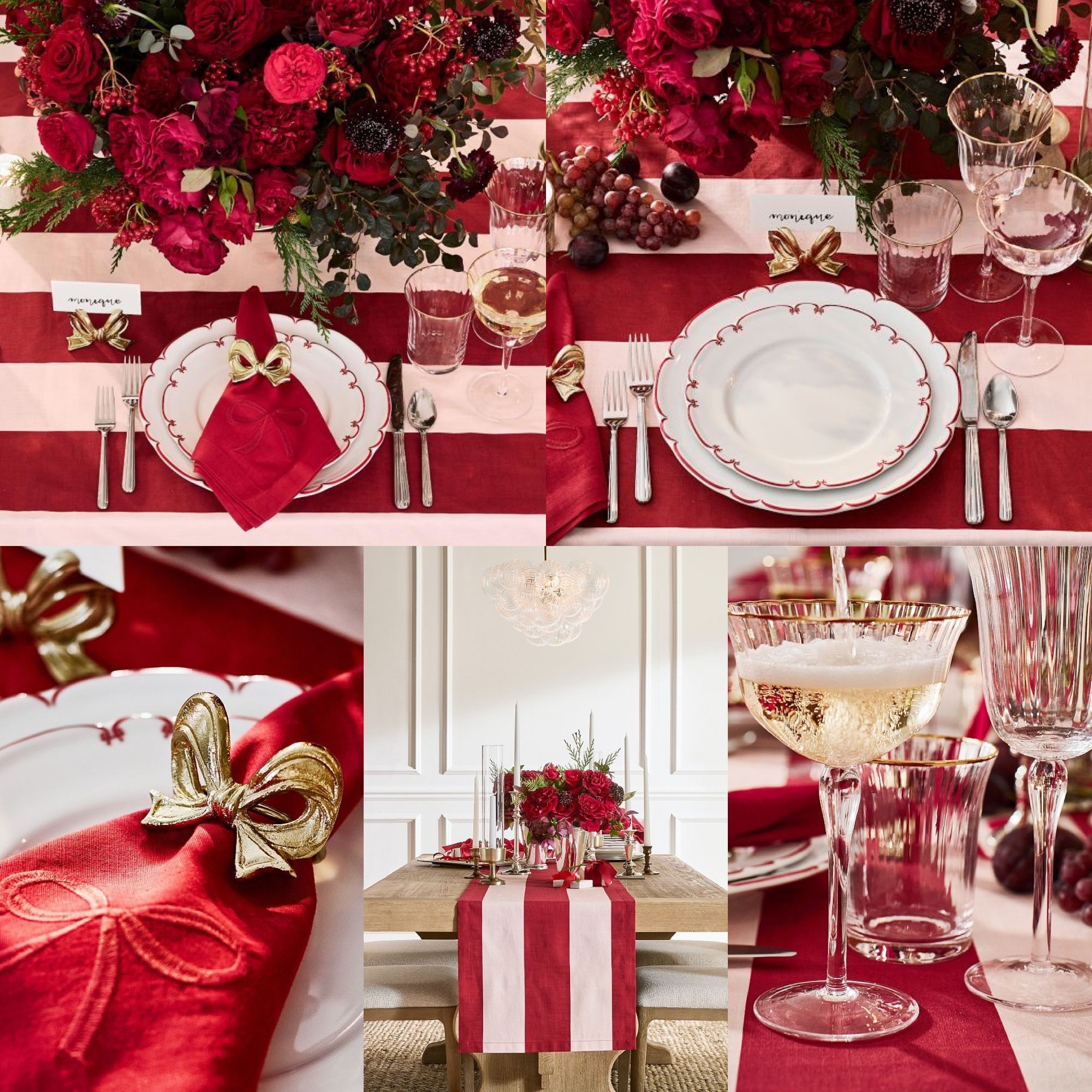 A bold touch for your holiday table.
Hashtag: #HolidayTable #FestiveDecor #TableStyling #SeasonalVibes

#LTKHoliday #LTKGiftGuide #LTKHome