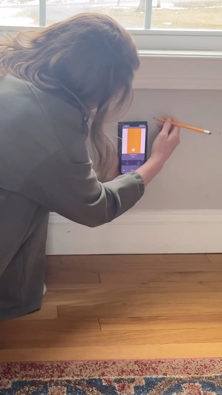 How to fix a drywall crack below a window. You’ll first need a stud finder to mark the stud behind the crack. I am using the Walabot DIY 2 visual stud finder ⭐️⭐️⭐️⭐️⭐️ 👏🏼 #ad I bought this 2 years ago and it’s worth every penny! For the repair you need to pull the drywall into the stud on either side of the crack so it won’t come back! 👉🏼 comment LINK and I’ll send right to your DM! 

#DIY #tipsandtricks #studfinder #drywallrepair #painting #paint #newhomeowners #homerepair #howto #tools