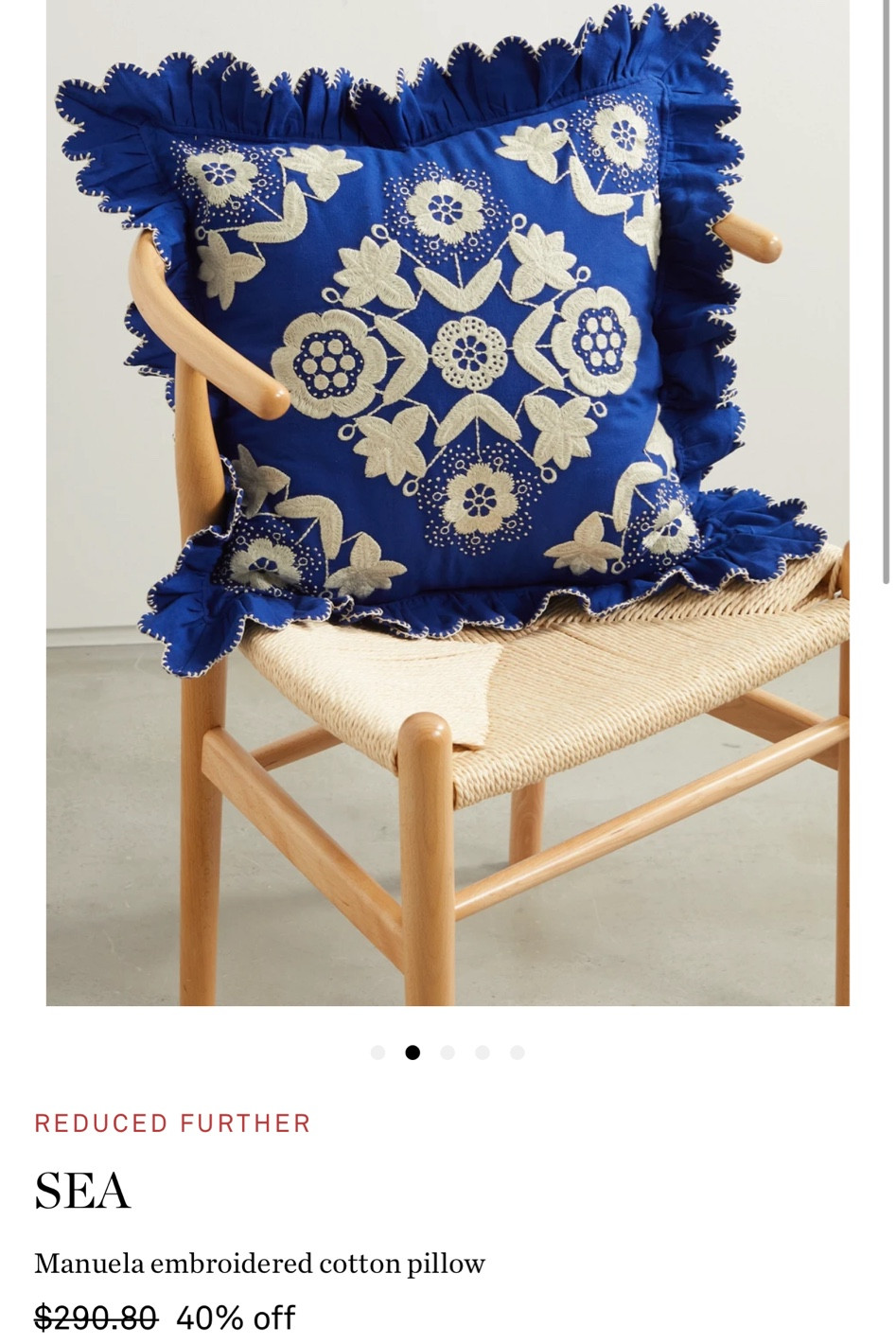 Home Decor on Sale: Sea Cushion 

#LTKhome #LTKaustralia #LTKsalealert