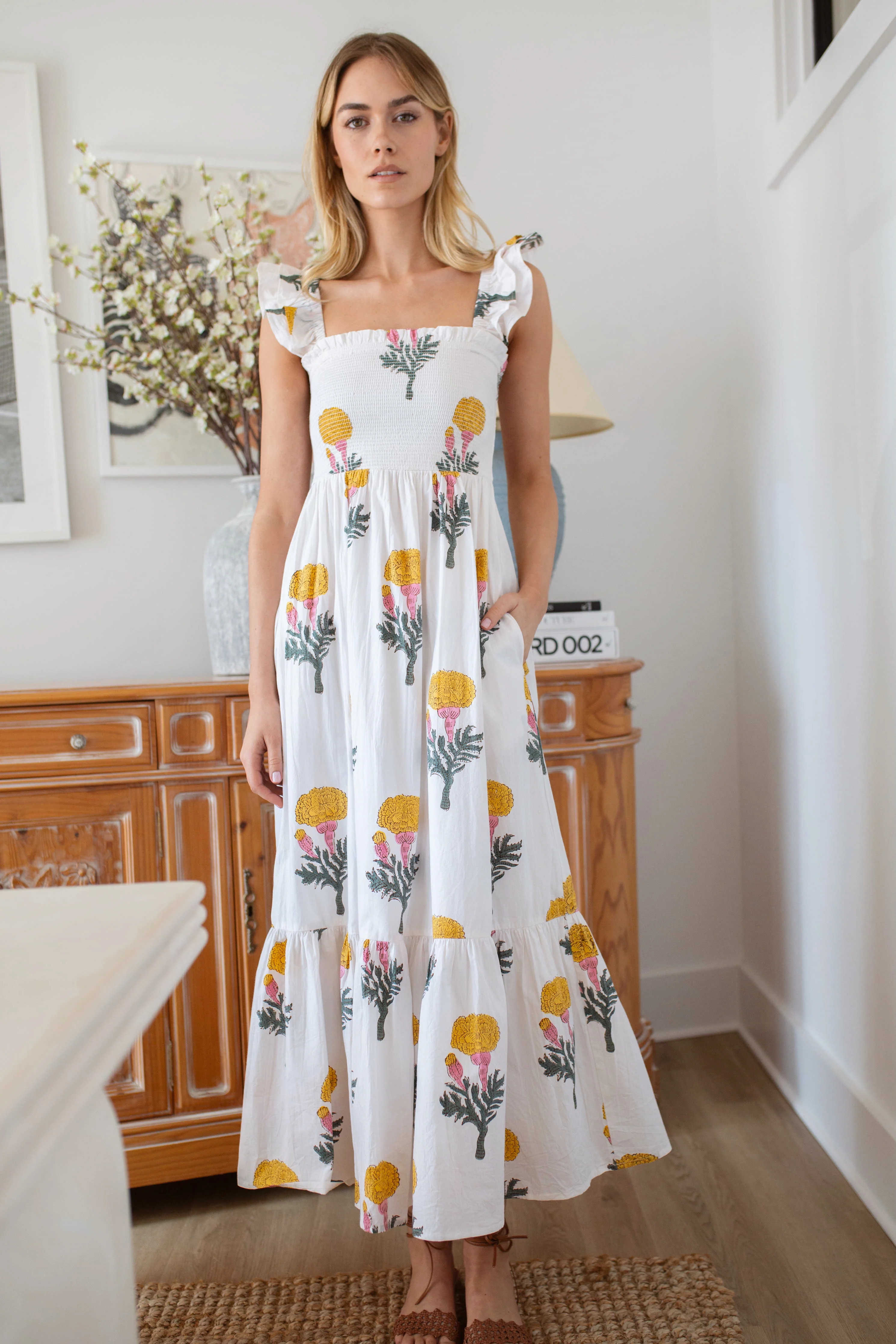 Sasco Dress - Marigold | Marea