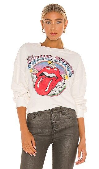 X REVOLVE Rolling Stones In The Clouds Oversized Sweatshirt | Revolve Clothing (Global)