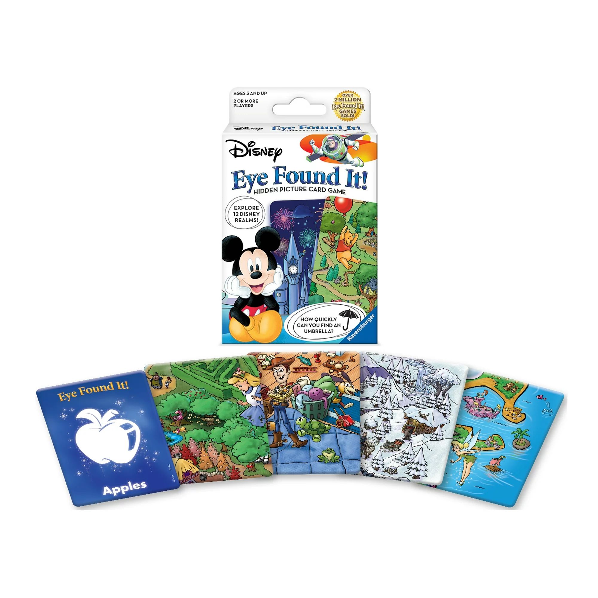 Ravensburger Disney Eye Found It! Hidden Picture Card Game for Preschoolers Ages 3 & Up | 2+ Play... | Walmart (US)