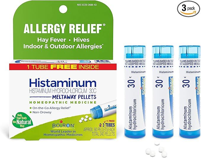 Boiron Histaminum Hydrochloricum 30C Homeopathic Medicine For Indoor Or Outdoor Allergy Relief, H... | Amazon (US)