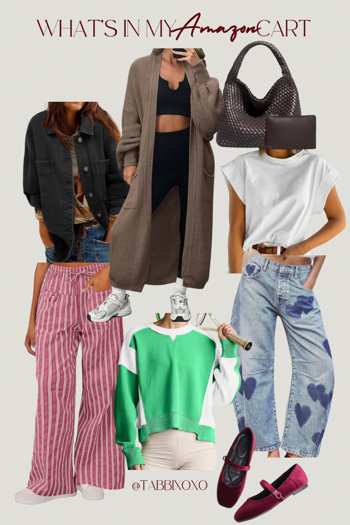 new amazon finds in my cart all under $40!! cutest barrel jeans for valentine’s day! i’m obsessed 

#LTKSaleAlert #LTKStyleTip #LTKFindsUnder50