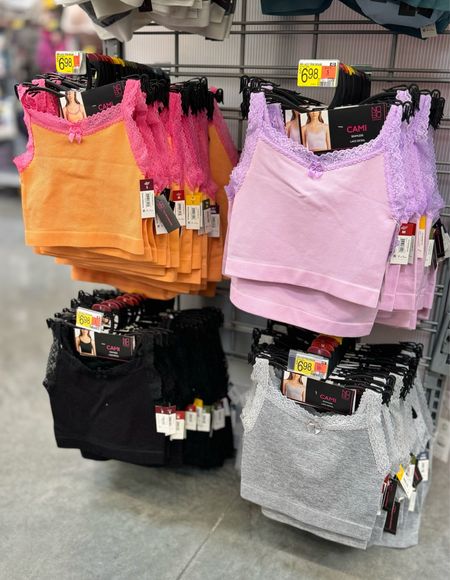 No Boundaries camis and bralettes under  $10! 
