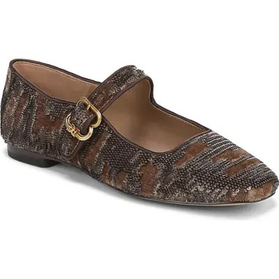Sam Edelman Michaela Mary Jane Flat in Black Patent at Nordstrom, Size 10.5 | Nordstrom