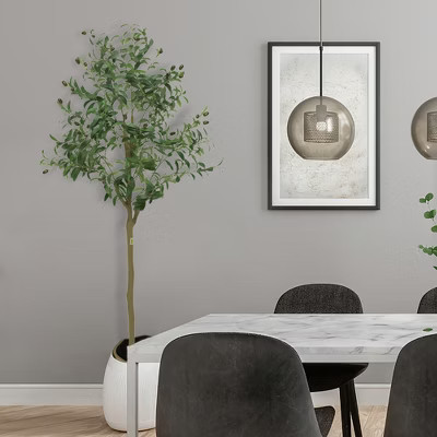 Artificial Olive Tree Ornament - Artificial Olive Tree, Potted Olive Tree, Olive Tree Decor, Realistic Olive Tree, and High-Quality Olive Leaves | Target