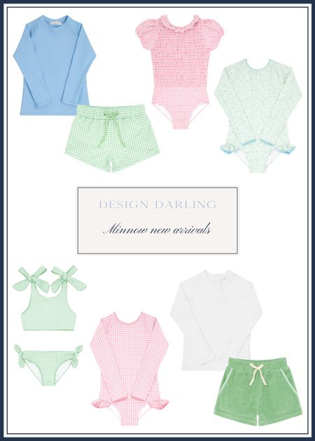 Minnow new arrivals — ordering the green gingham swim trunks for our boys! Order a size up 🤍 

#LTKfamily #LTKbaby #LTKkids