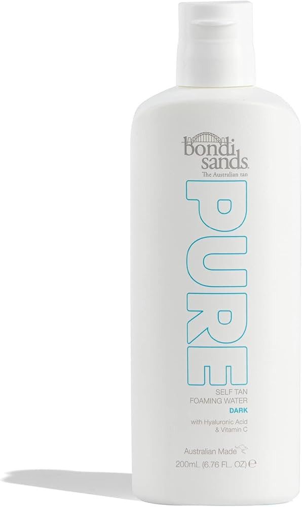 Bondi Sands PURE Self-Tanning Foaming Water | Hydrates with Hyaluronic Acid for a Flawless Tan, F... | Amazon (US)