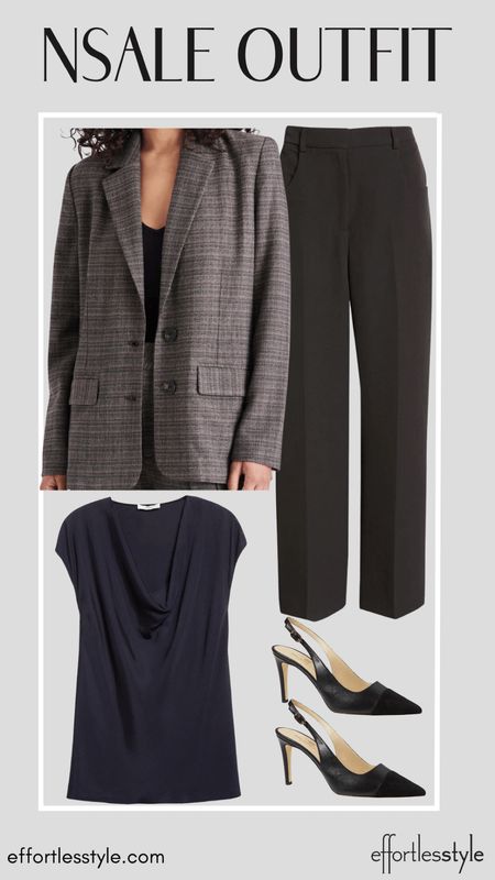 Blazer + Slacks + Slingbacks

#LTKworkwear #LTKSeasonal #LTKxNSale