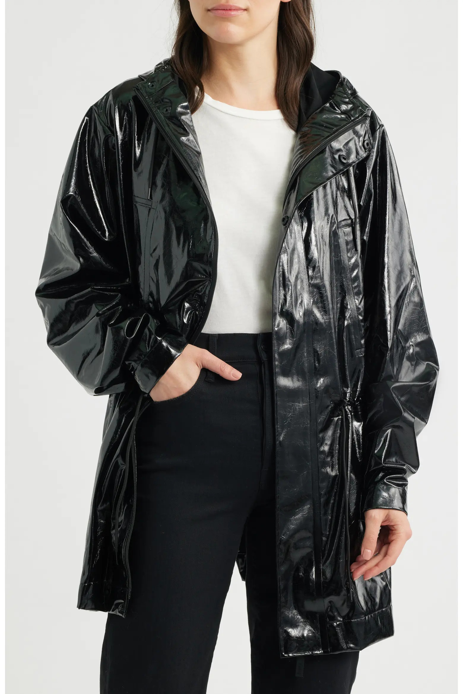 Rains Bold Waterproof Raincoat (Women) | Nordstrom | Nordstrom