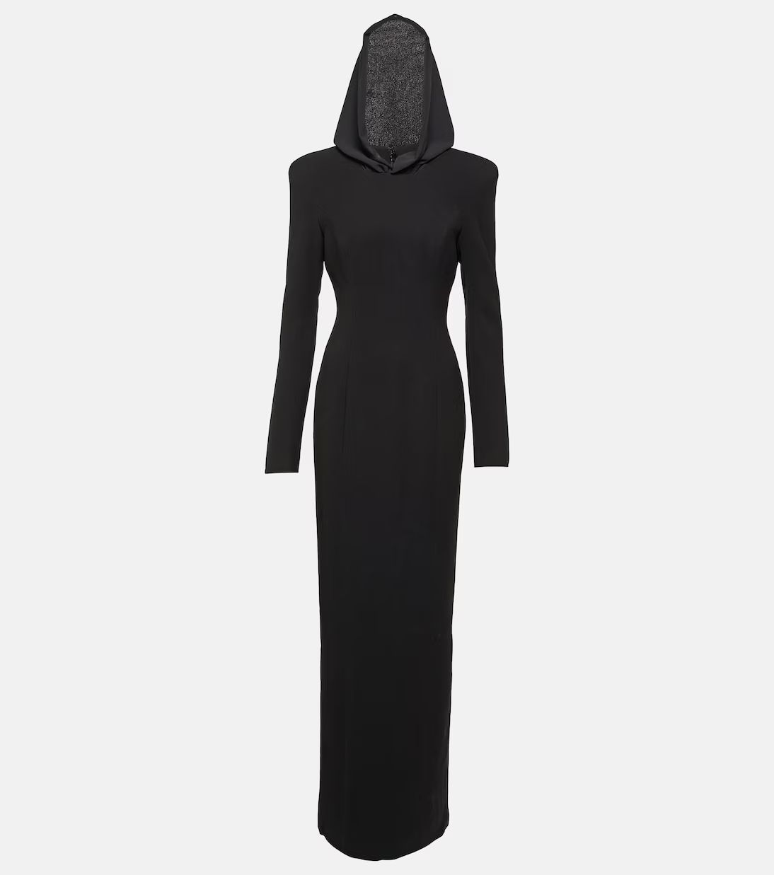 Hooded crêpe maxi dress | Mytheresa (US/CA)