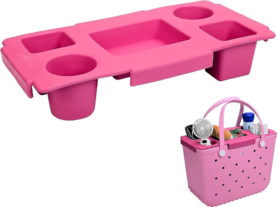 Topper Cup Holder Tray Accessories for Bogg Bag Large \u2013 Waterproof EVA Removable Table Top O... | Amazon (US)