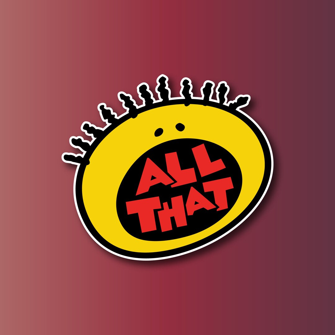 All That TV Show Sticker 90's Nostalgia Stickers - Etsy | Etsy (US)
