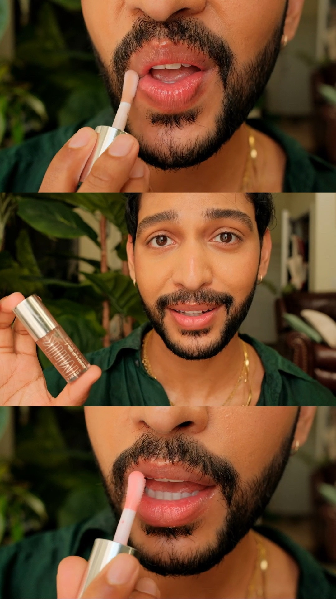 A sheer, non-sticky lip oil made with hydrating oils that deliver an intense hit of hydration and shine for smoother-, fuller-looking lips.

Highlighted Ingredients:
- Hemp Seed Oil: Hydrates, nourishes, and conditions lips for a soft, comfortable feel.
- Sunflower Oil and Coconut Oil: Soothes and moisturizes dry, chapped lips.
- Camellia Japonica Seed Oil: Intensely hydrates and restores lips without a greasy feel.

Ingredient Callouts: Free of phthalates.

What Else You Need to Know: This nourishing, non-greasy formula is packed with a super high concentration of hydrating oils to create one of the most natural lip oils you’ve ever tried. Each sheer, universal shade has a subtle juicy flavor and cushiony texture that conditions and moisturizes to soothe and smooth dry, chapped lips.


#LTKbeauty #LTKmens #LTKfindsunder50