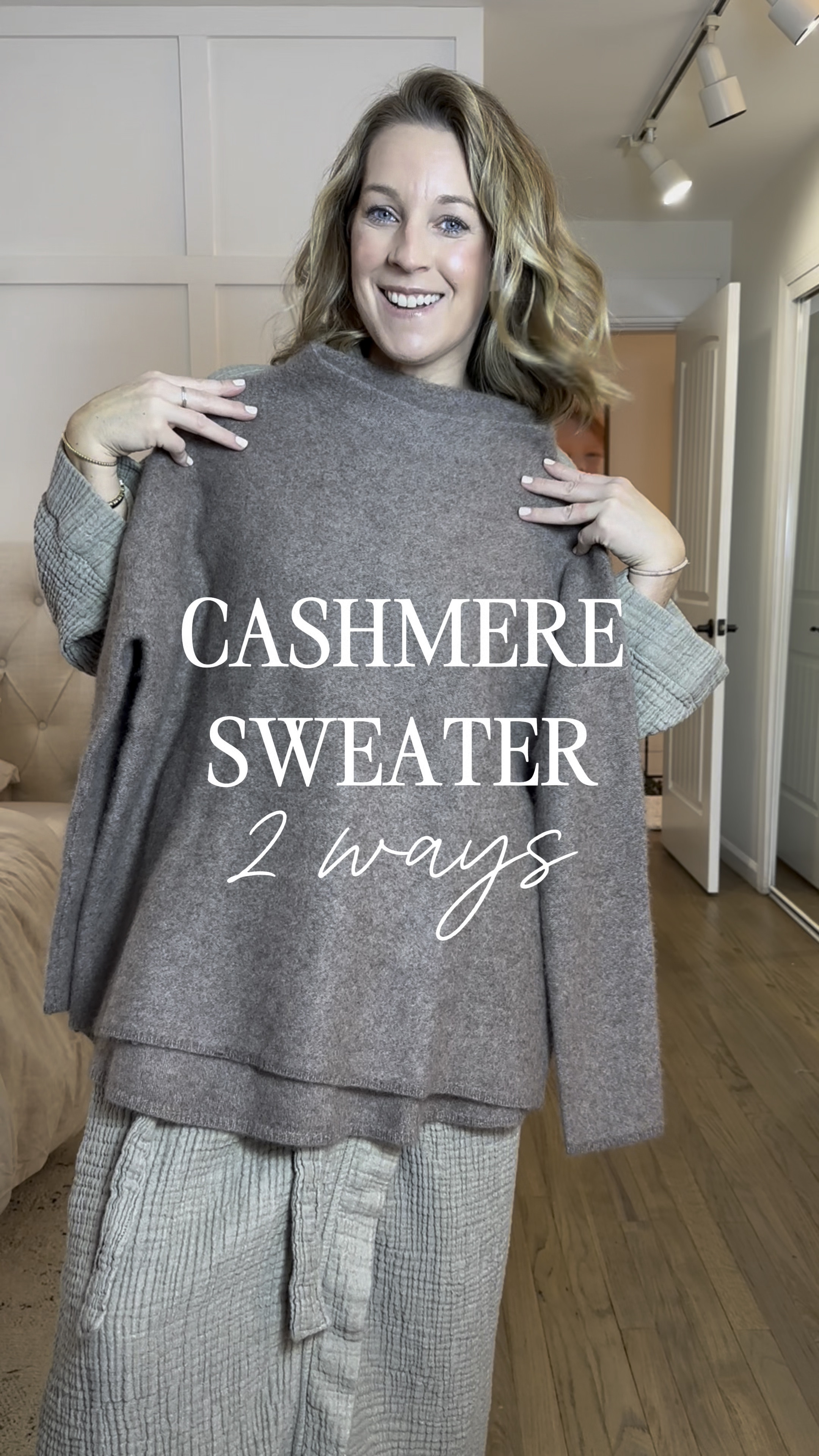 Another classic closet staple to invest in. A cashmere sweater will never go out of style; this one’s on sale and so good. I’m in a medium. True to size 29 jeans and 8 flats  

#LTKSaleAlert #LTKWatchNow #LTKStyleTip