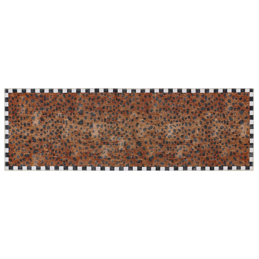 Cheetah 2'6" x 8' Washable Runner | MacKenzie-Childs