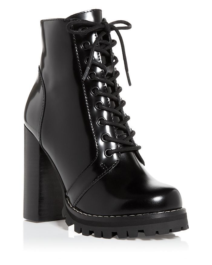 Women's Legion High Block Heel Combat Boots | Bloomingdale's (US)