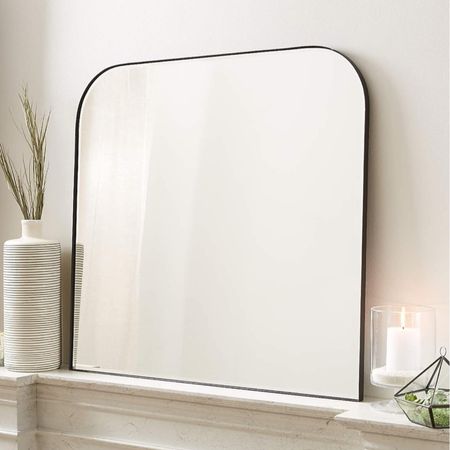 Arched Mirrors for walls or console tables.


•VANA NALA 30x34'' Black Arched Mirror Arch Large Matt Black Metal Framed Mirror for Dresser and Fireplace, Mantel and Bathroom Mirror

•Easly 38"x26" Arched Bathroom Mirror - Modern Black Mirror for Wall with Rounded Corners, Bathroom Mirror for Vanity, Aluminum Alloy Framed Mirror - for Living Room, Bedroom, Cloakroom

#LTKSeasonal #LTKhome #LTKfindsunder100