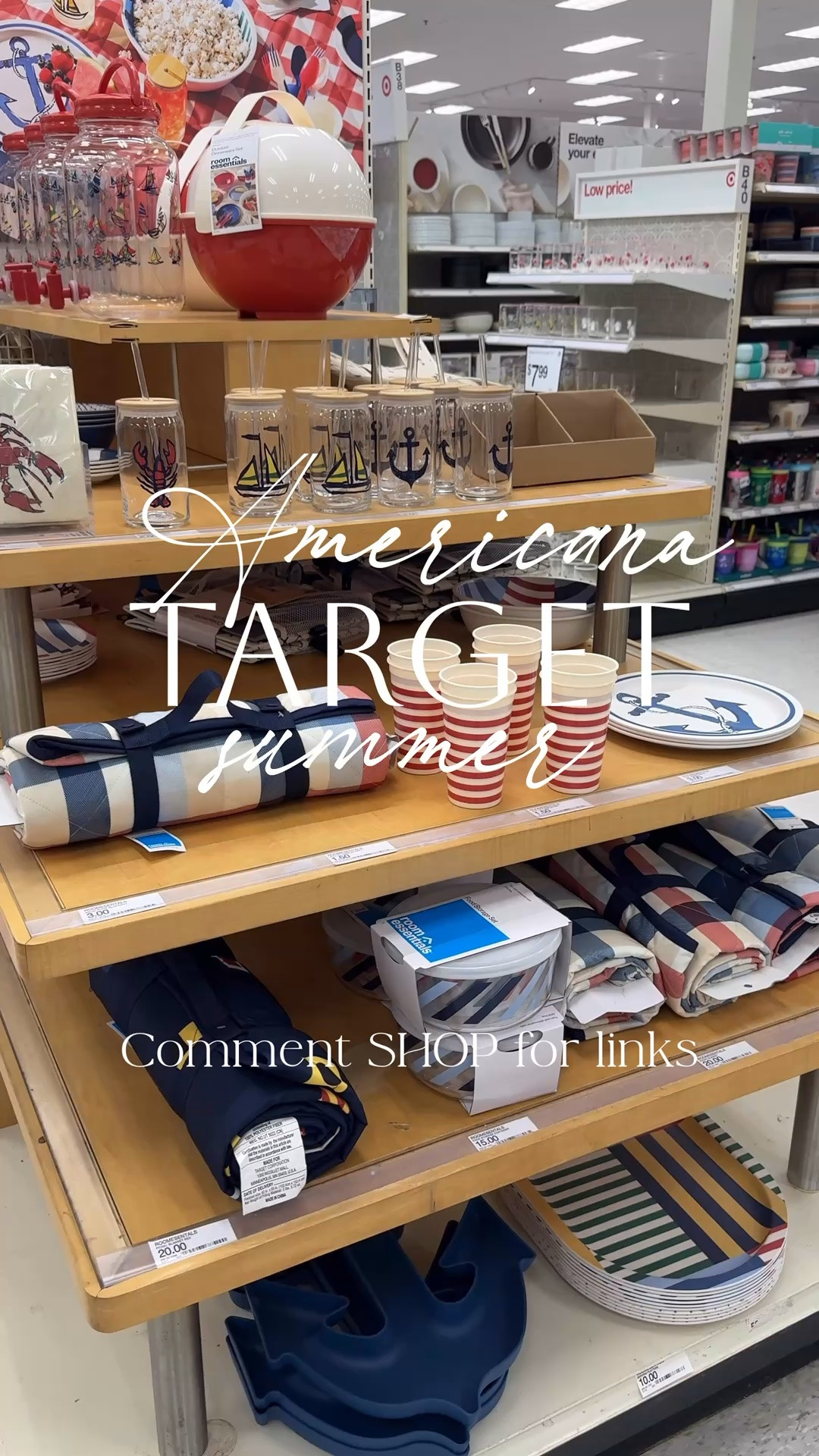 Nautical summer at Target ⚓️🦞🩵

#LTKdayinmylife #LTKstorytime #LTKHome