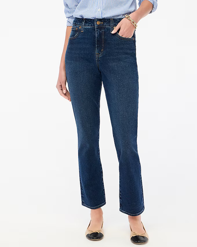 Curvy essential straight jean in all-day stretch | J.Crew Factory
