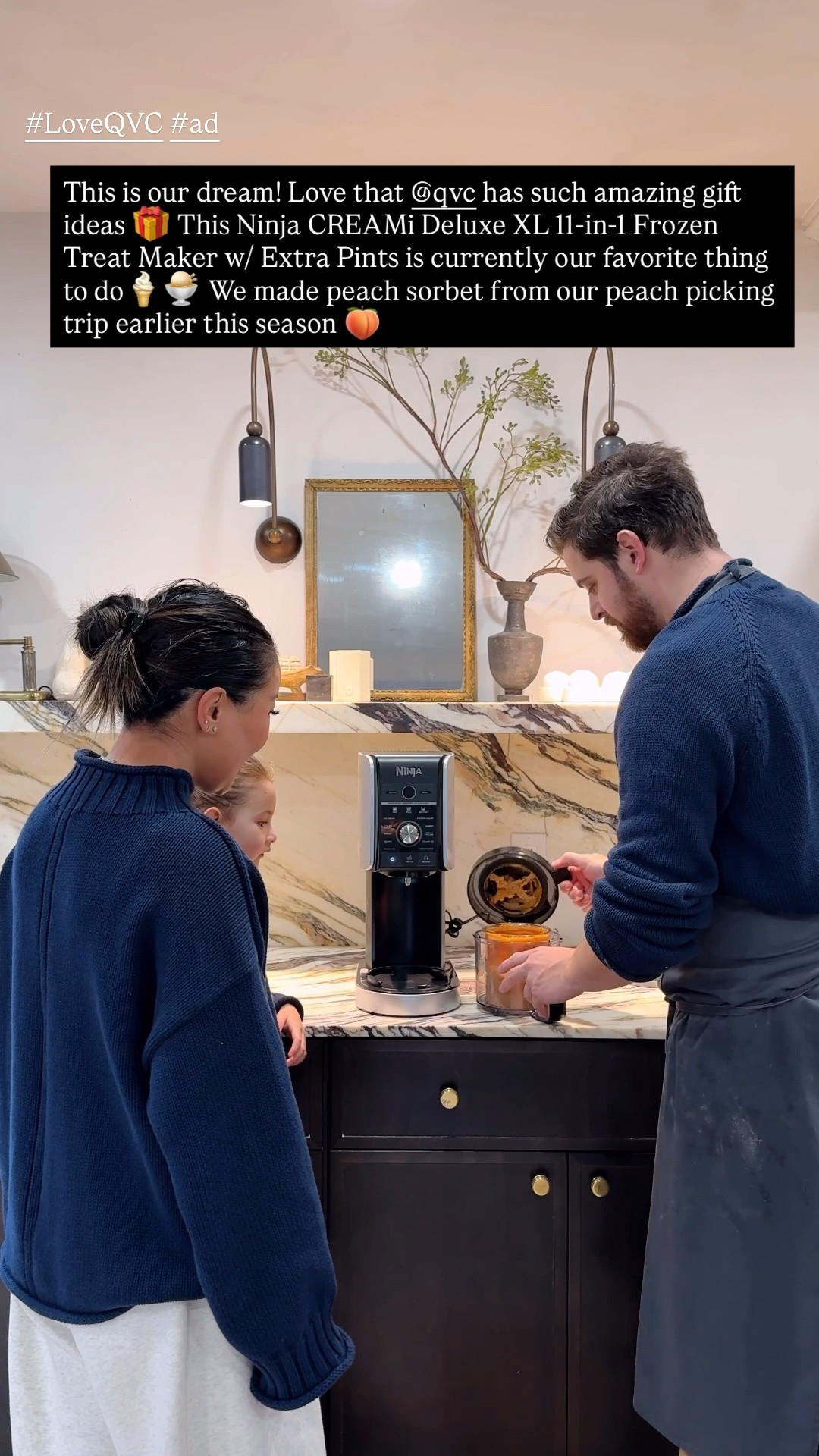 Code GIVE20 for 20% off @qvc!

This is our dream! Love that @qvc has such amazing gift ideas 🎁 This Ninja CREAMi Deluxe XL 11-in-1 Frozen Treat Maker w/ Extra Pints is currently our favorite thing to do
We made peach sorbet from our peach picking trip earlier this season 🍑

#LoveQVC #ad

#LTKHoliday #LTKGiftGuide #LTKHome