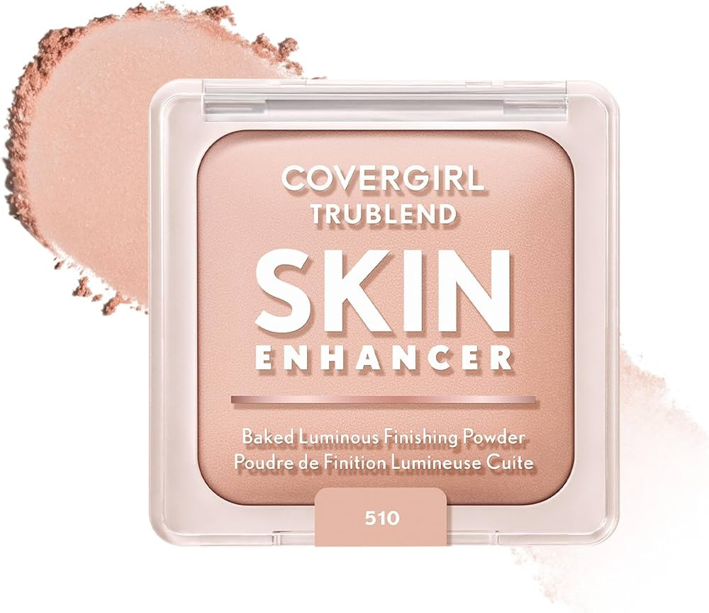 COVERGIRL TruBlend Skin Enhancer Baked Luminous Finishing Face Powder, with Hyaluronic Acid and W... | Amazon (US)