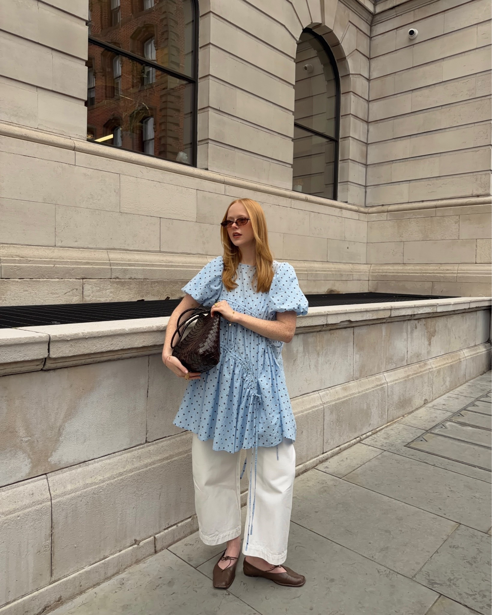 Ghospell, Polka Dot Dress, Dress & Jeans, Alohas Ballet Flats, Dragon Diffusion Bag

#LTKsummer #LTKeurope #LTKuk