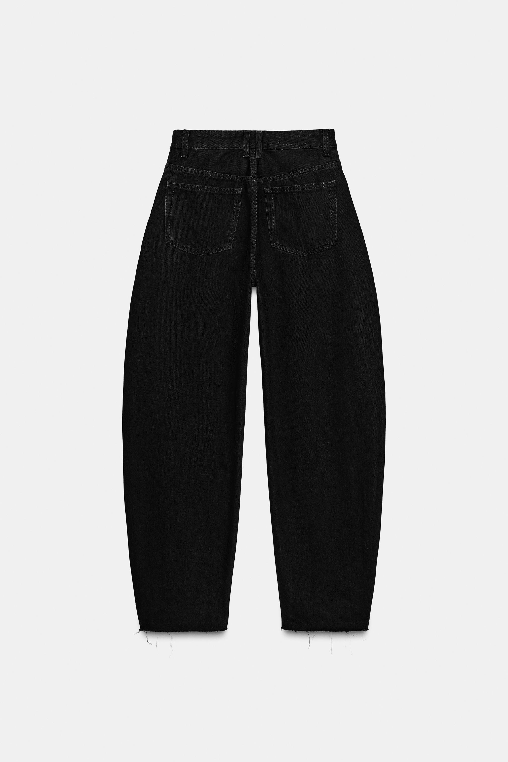 HIGH-WAIST TRF BARREL JEANS | Zara UK