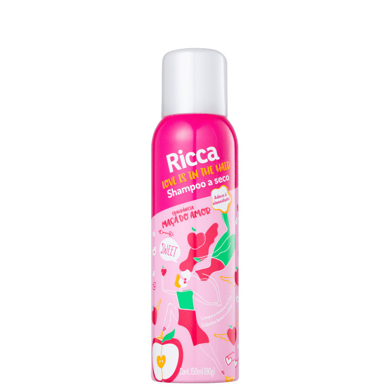 Ricca Love Is In The Hair
             - Shampoo a Seco 150ml | Beleza Na Web (BR)