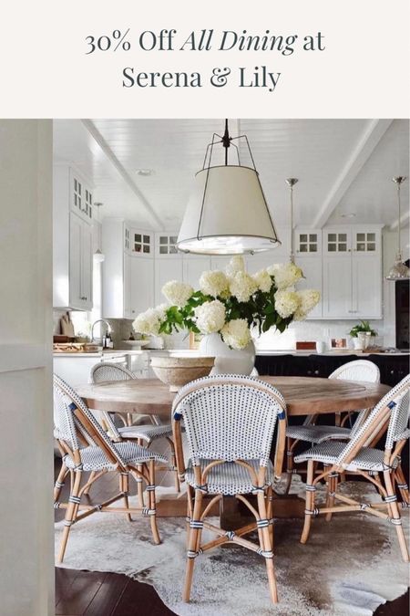 Big dining sale at Serena & Lily! Get 30% off my favorite kid friendly chairs and dining furniture. I can personally vouch that all these picks are top notch! I use Serena & Lily in my dining room projects time and time again! #bistrochairs #serenaandlily #diningroomdecor #homedecor

#LTKsalealert #LTKhome #LTKSale