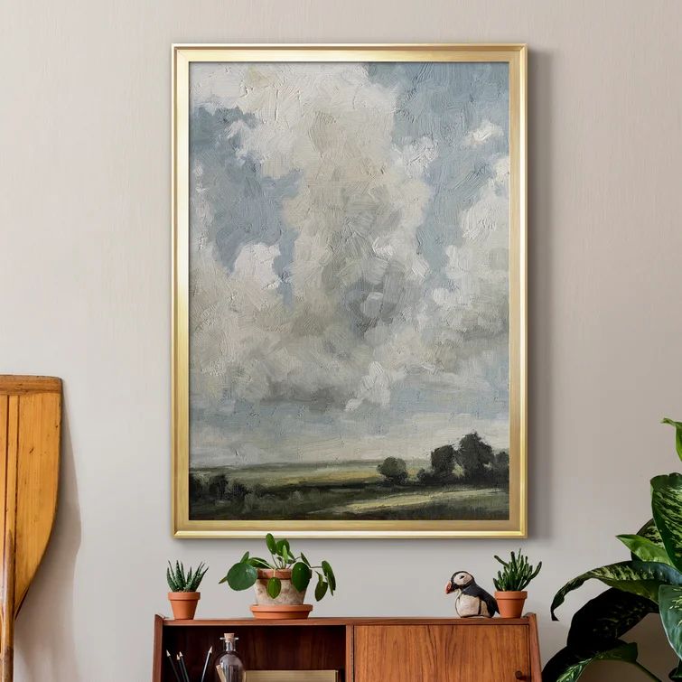 Gathering Clouds Gathering Clouds - Picture Frame Print on Canvas | Wayfair North America
