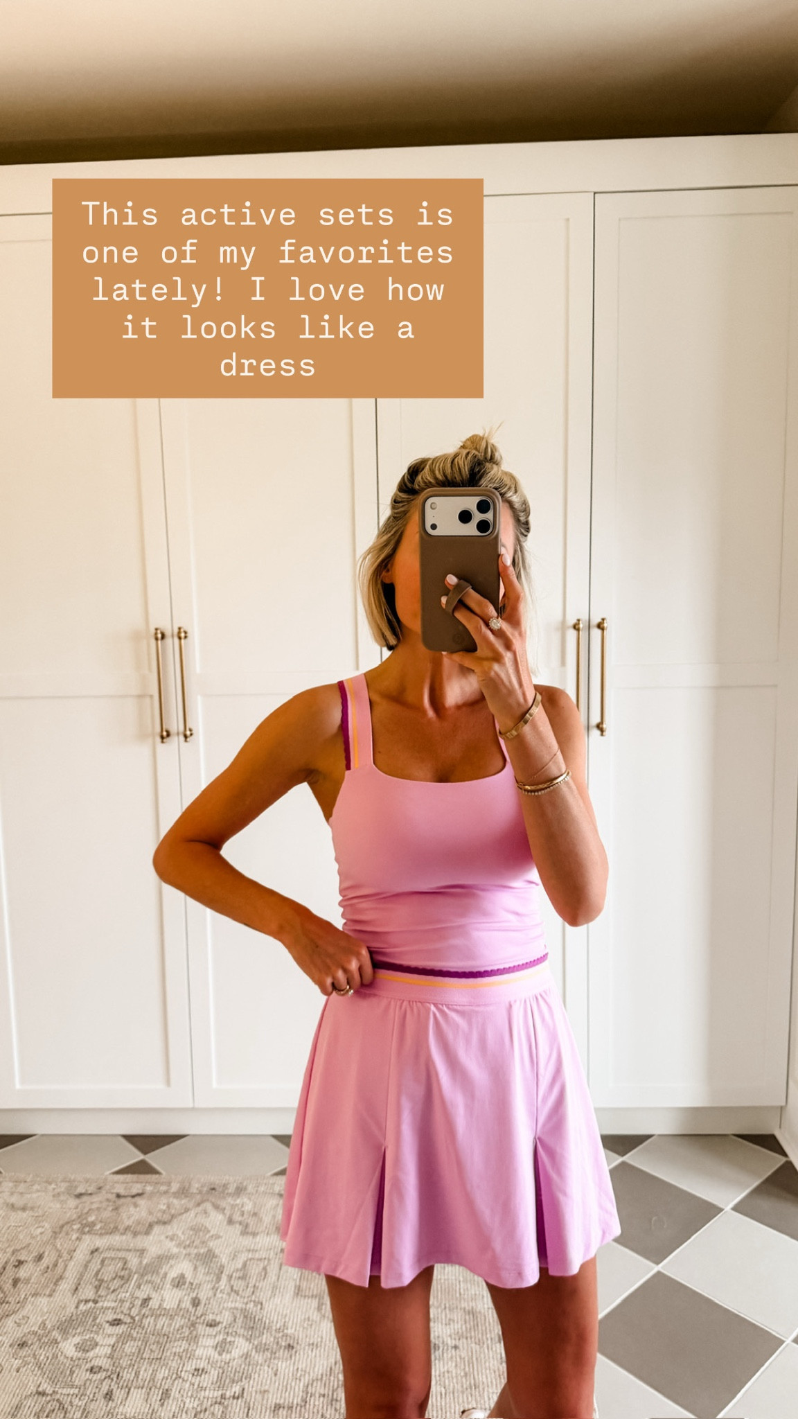 I love this color in these active pieces from Target! 😍 I have the tank tucked in, so it almost looks like it’s an active dress! Wearing a S & it’s currently on sale!

Loverly Grey, Target activewear, athleisure, active skort, active tank 

#LTKSaleAlert #LTKSeasonal #LTKActive