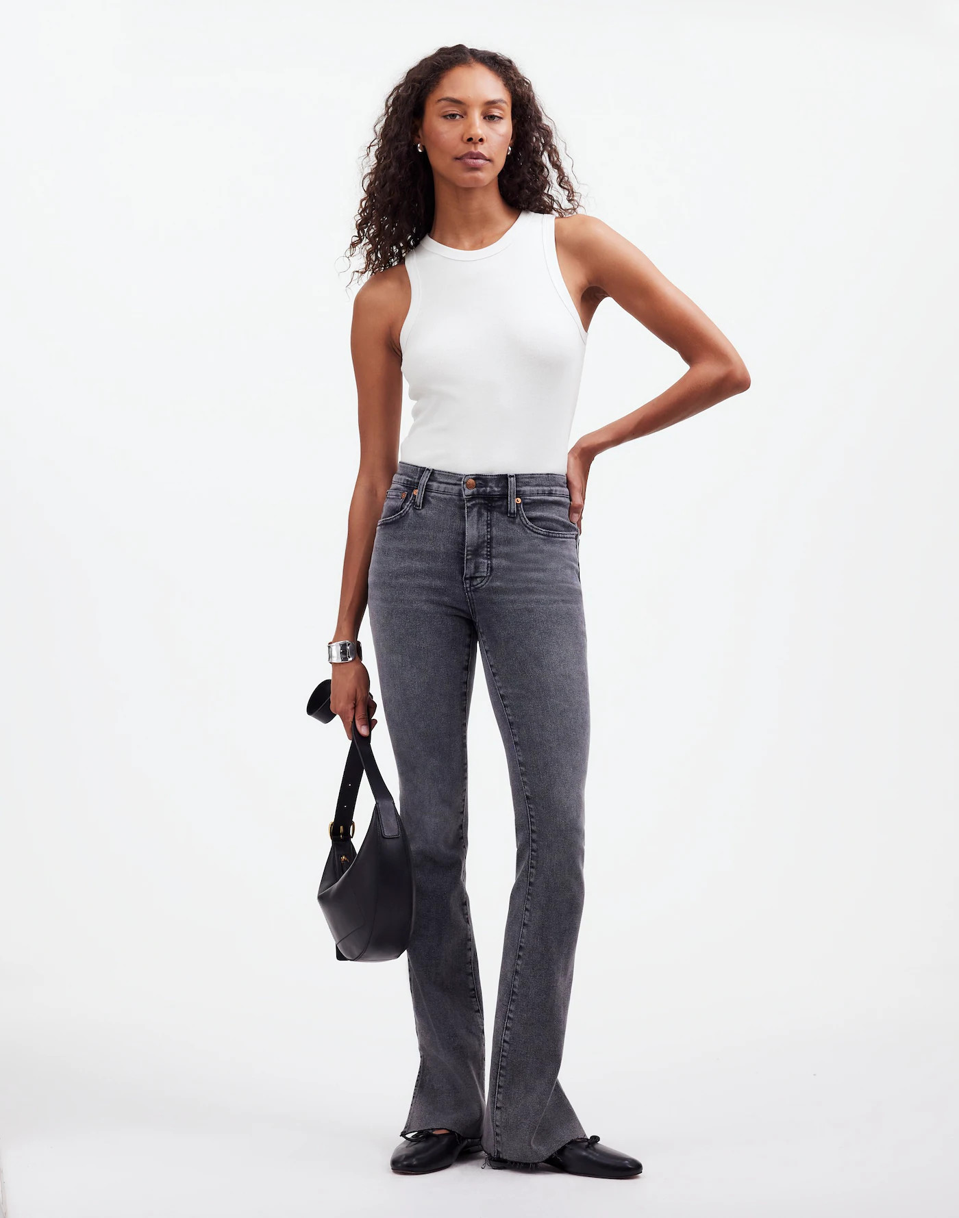 (Re)generative Cotton Ribbed Cutaway Tank | Madewell