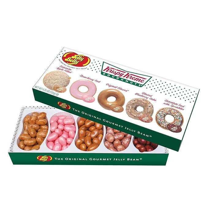 Jelly Belly Candy 64787 4.25oz KK Gift Box 4.25 oz 5 Flavors Krispy Kreme, Multi-colored | Amazon (US)