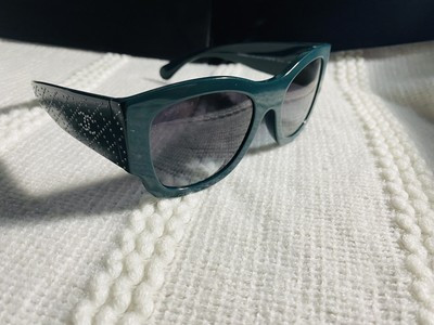 NEW $395!! CHANEL GREEN/SWAROVSKI CRYSTAL SUNGLASSES 5421-B-A c.1459/S6 53[]21 | eBay AU