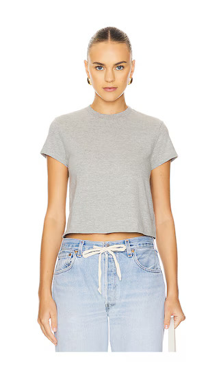 50s Boxy Tee in Heather Grey | Revolve Clothing (Global)
