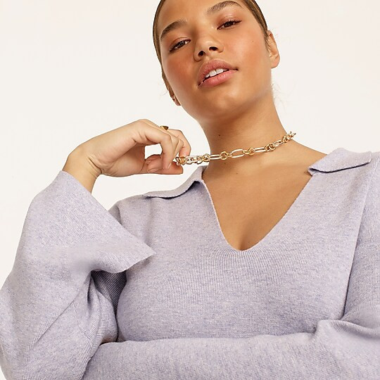 Collared sweater-dress | J. Crew US