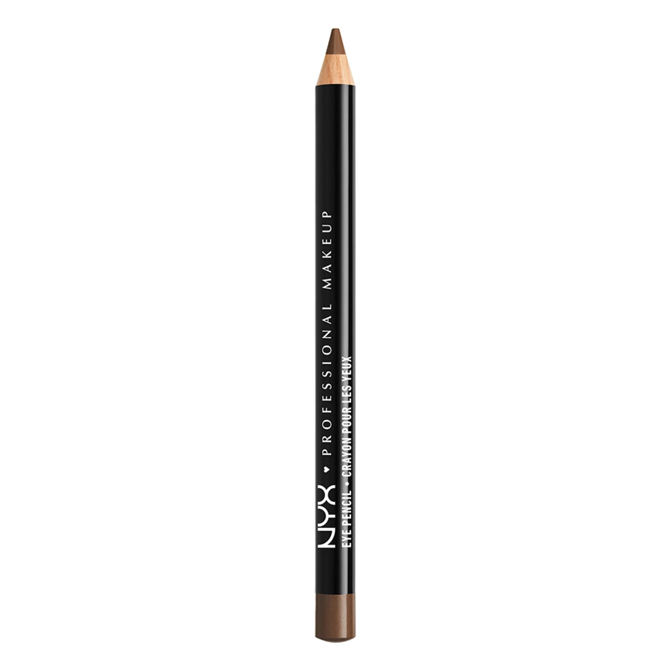 NYX Professional Makeup Slim Eye Pencil, Creamy longwear eyeliner, Medium Brown | Walmart (US)