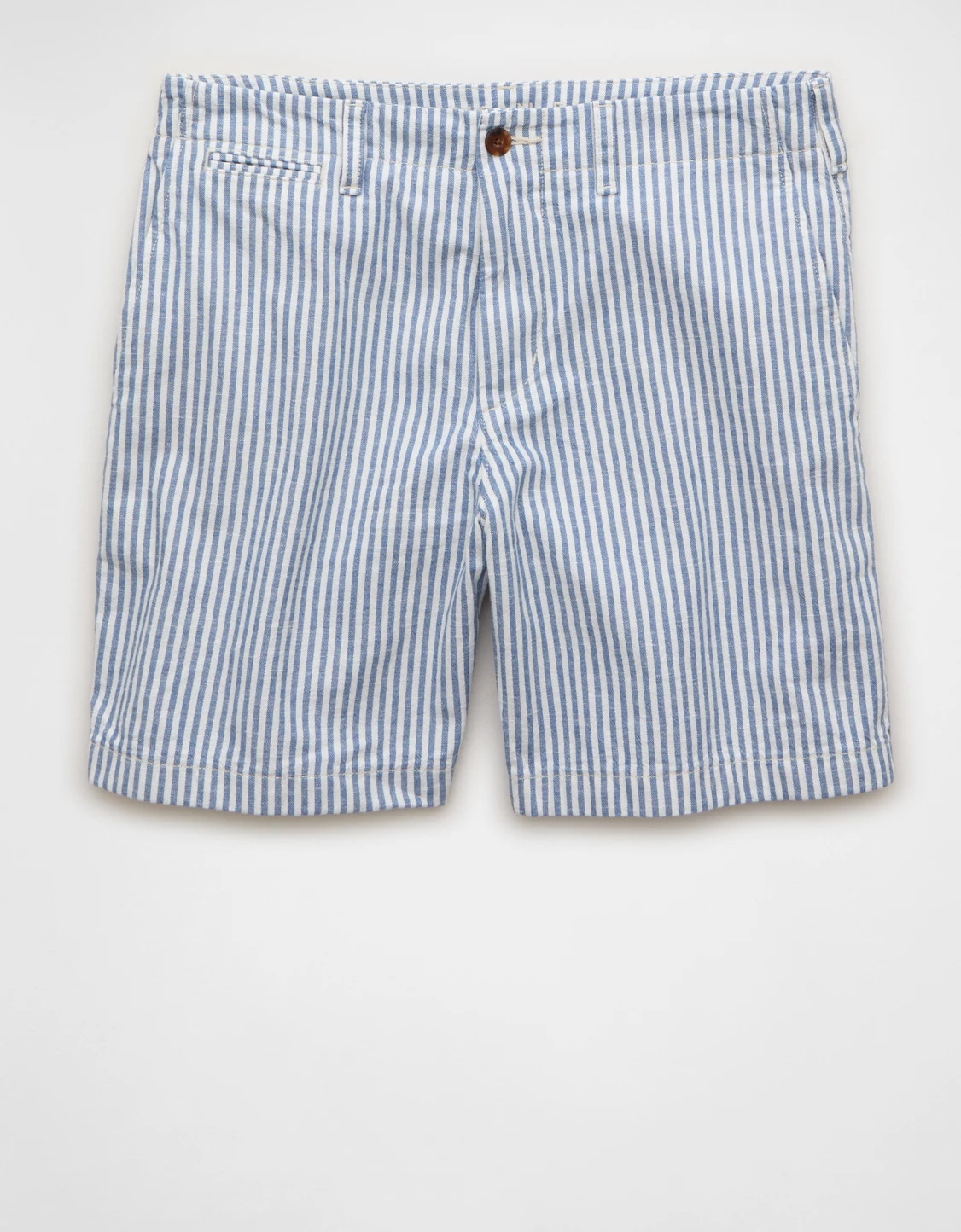 AE 7" Flex Lived-In Khaki Short | American Eagle Outfitters (US & CA)