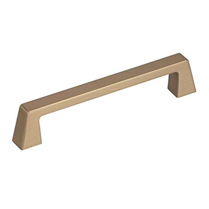 Amerock BP55277BBZ Blackrock 5-1/16" Cabinet Pull, 5-1/16 in (128 mm) Center-to-Center, Golden Champ | Amazon (US)