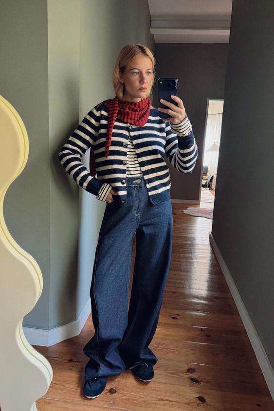 STRIPED CARDIGAN | Zara UK