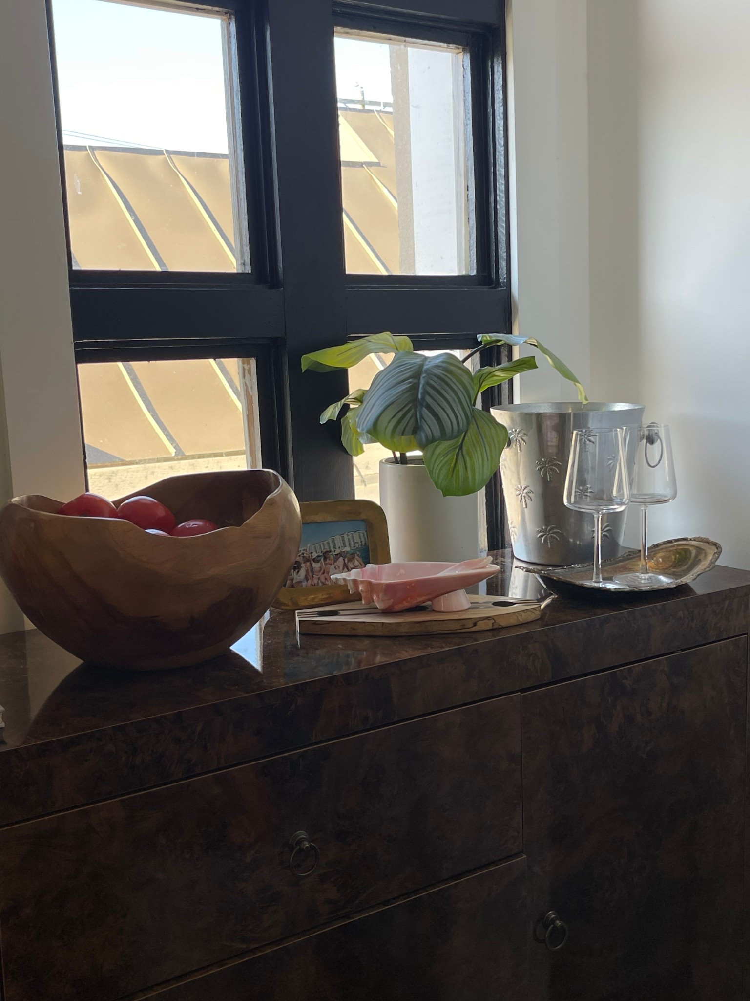 our dresser bar cart 🧊🧊🧊