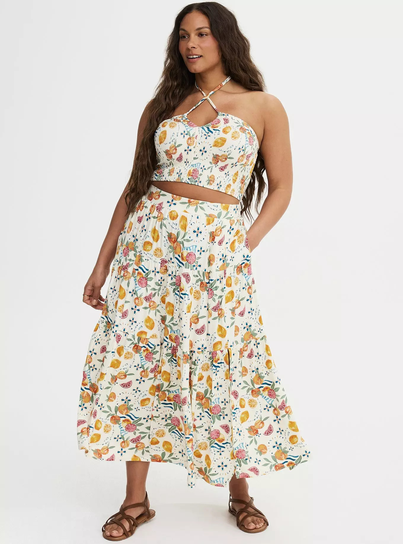 Smocked Maxi Skirt Set | Torrid (US & Canada)