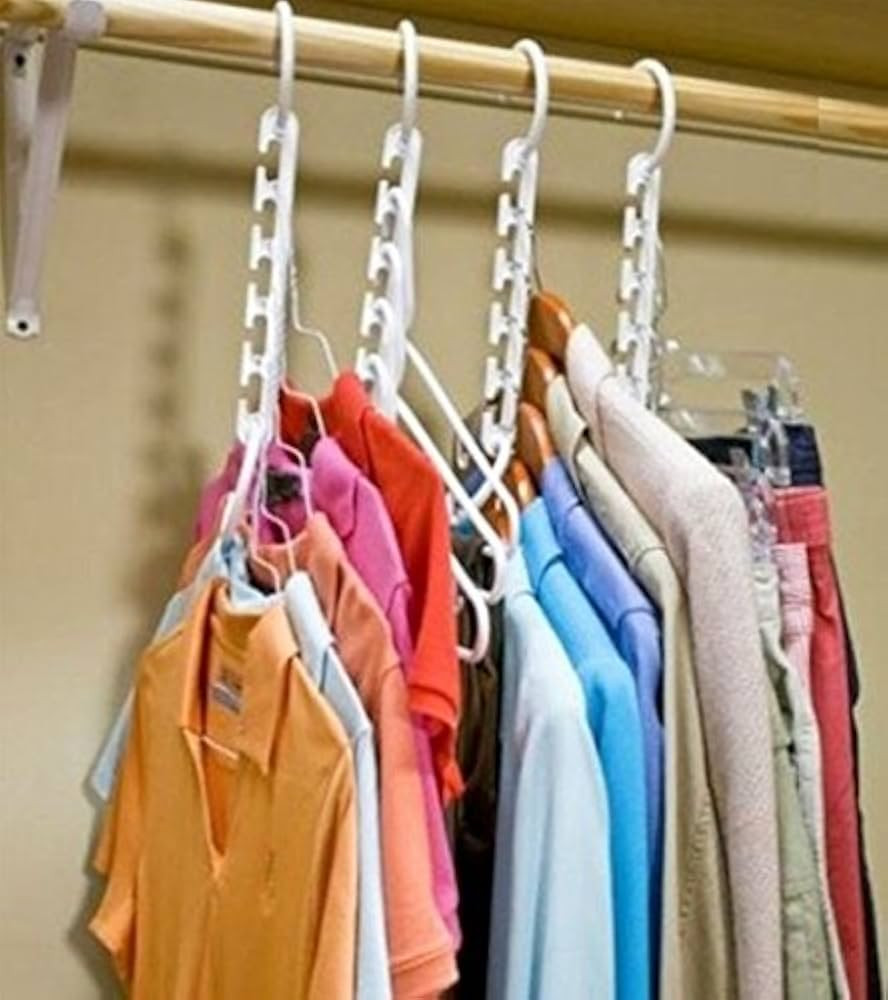 RDI RDI 8 Multi Frame Schrank-Organizer mit mehreren Rahmen, Organizer für 40 Kleiderbügel | Amazon (DE)