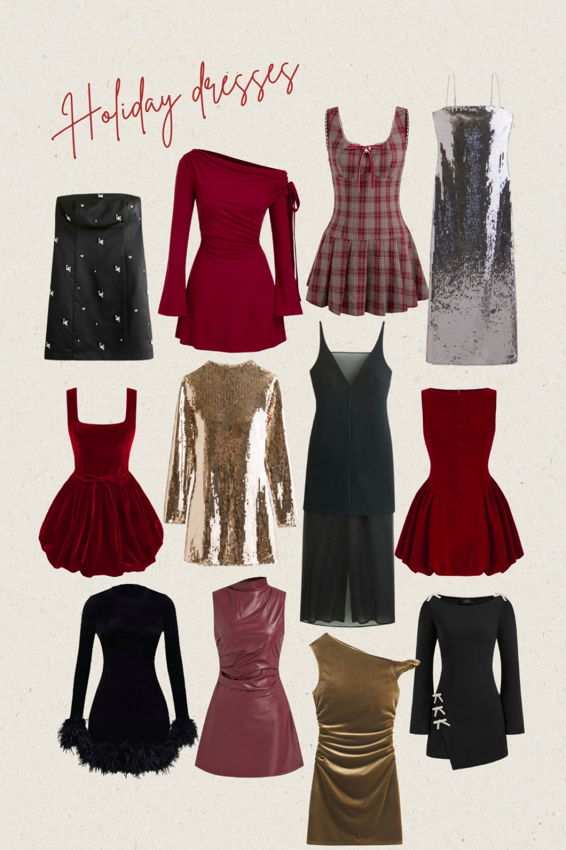 Holiday outfit inspo 
Holiday dresses 

#LTKSeasonal #LTKHoliday #LTKStyleTip