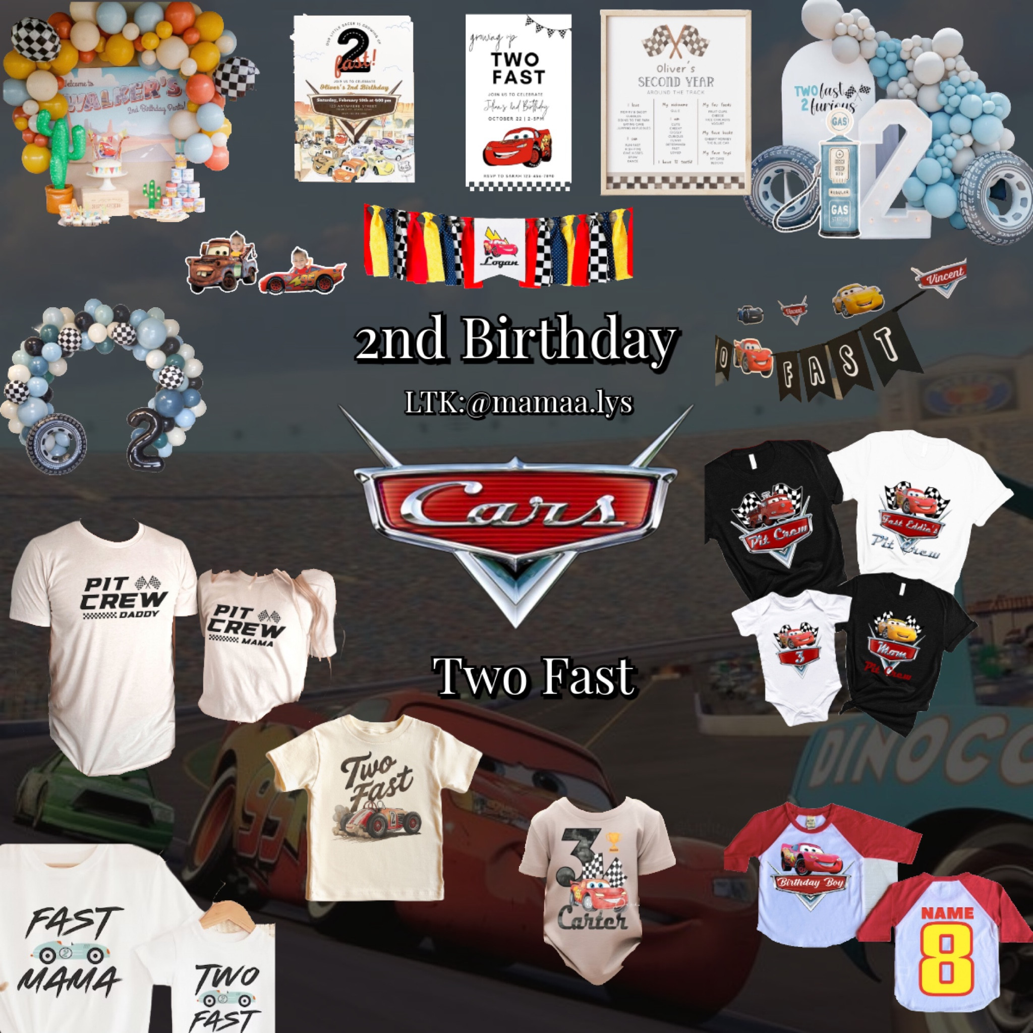 Two fast 🏎️ Cars second birthday | Pixar second birthday | Disney second birthday 

#LTKfamily #LTKkids #LTKparties