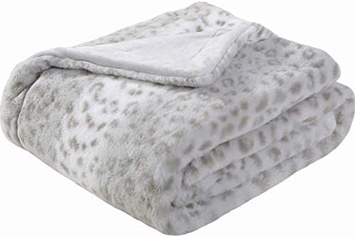Sedona House Animal Print Cheetah Fuzzy Faux Fur Throw Blanket - Super Soft Fuzzy Faux Fur Cozy W... | Amazon (US)