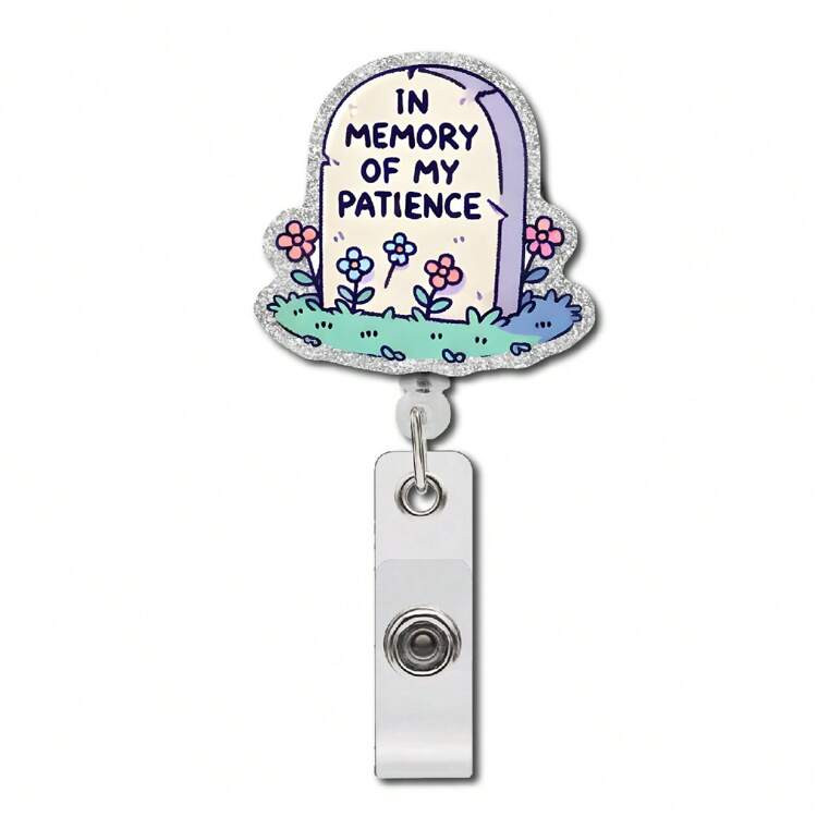[ Customer Favorite ] Retractable Nurse ID Badge Reel Clip - Acrylic, Heart Anatomy Design, Suita... | SHEIN